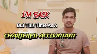 I Cleared CA Exam | Now a Chartered Accountant | Channel Comeback | CA Subhasis Nayak