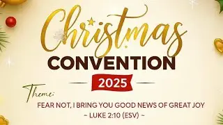 Christmas Convention '25 | Saturday Evening Service | PIWC Buffalo District