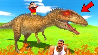 SHINCHAN DINOSAUR Fights EVERY UNITS TEAM in Animal Revolt Battle Simulator with CHOP