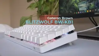 Mechanical Keyboard Blitzwolf BW-KB1 (Colour Effects and Sound)