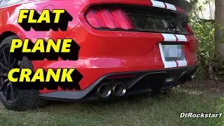 Shelby GT350: Ferocious Flat Plane Crank Sounds