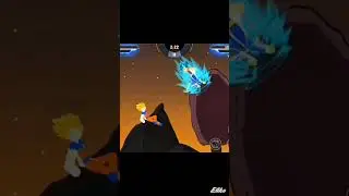 goku sopur saiyan 1vs  bagta sopur blue 🙀 #amine