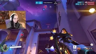 Безумный геймплей за Ану в Overwatch &mdash; 20 сезон, топ-500