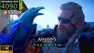 Assassin's Creed Valhalla The Forgotten Saga | RTX 4090 4K Ultra High Settings | Ryzen 9 5900X