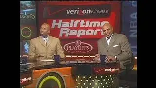 Inside The NBA Kenny Smith Eat Soup With A Fork 2004 04 19