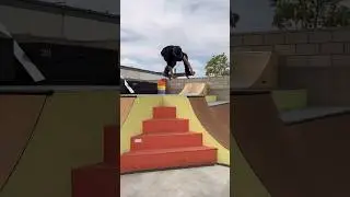 12 year old shredding a mini ramp! #skateclipsdaily #miniramp #skateboardingisfun #skateboarding