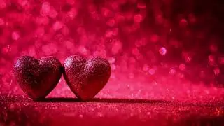 Heart Frame Background | Red heart background