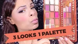 3 Looks 1 Palette TOO FACED Gingerbread Palette ❄️🤶🏽💗
