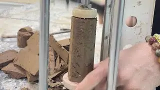 Soil investigation and Soil mechanics in the laboratory by Unconfined Compression Strength on Clay