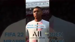 Fifa 22 Hidden Mbappe Celebration | #shorts #fifa22