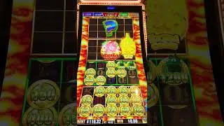 Extra coins AND super coins bonus flaming fiesta #casino #lasvegas #slot #slotmachine #caesarspalace