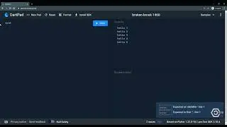 Flutter course in Hindi  #2 - The Dart Pad