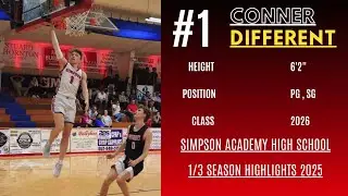 #1 Conner Different 1/3  Season Highlights 2025
