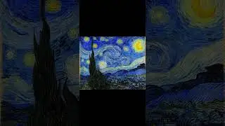 What does Van Gogh's Starry Night sound like in a spectrogram #thestarrynight #vangogh #spectrogram