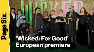 Ariana Grande, Cynthia Erivo, Jonathan Bailey & more attend the 'Wicked: For Good' European premiere