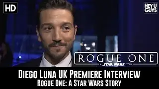 Diego Luna UK Premiere Interview - Rogue One: A Star Wars Story