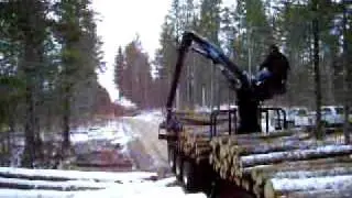Serco 7000 Truck & Trailer Mount Log Loader