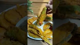 Mix pakora platter ✨#ramadan #recipe #ramadanrecipes #food #shorts #pakora