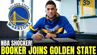 BOOKER JOINS WARRIORS: BAY AREA FANS FLOOD SOCIAL MEDIA WITH HYPE | nba news warriors