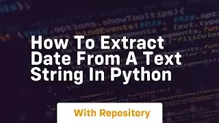 How to extract date from a text string in python