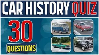 Knowledge Masters - Car History Quiz #2