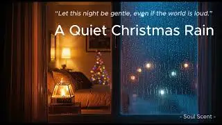 Music Box & Rain Sound for Sleeping - A Quiet Christmas Rain