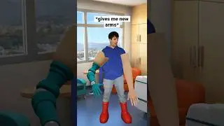 Когда притворяешься, что у тебя нет рук #шорты #узнаваемый