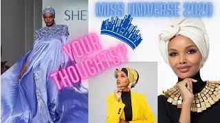 HALIMA ADEN FOR MISS UNIVERSE 2020 | IS SHE YOUR BET? | HER STORY AND INTERVIEW REACTION VIDEO