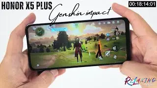 Honor X5 Plus Genshin Impact Battery Drain test | Helio G36