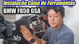 Instalação da Caixa de Ferramentas da China - BMW F850 GS Adventure