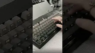 OEM/Cherry Profile Double-Shot PBT Keycap Set - Dark Gray Gradient