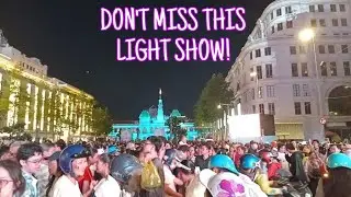 Thousands Gather for Epic 3D Light Show in HCMC | International Light Festival 2025
