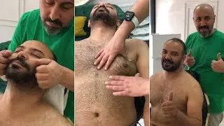 Hairy Man Chest Massage ASMR - Deep Tingles and Relaxation