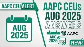 Ответы на викторину по повышению квалификации от журнала AAPC (август 2025 г.) - Медицинское коди...