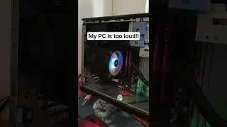 why is my PC so loud!? #gaming #gamingpc #pc
