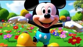 Little Mickey Mouse 🐭 | Funny Cartoon Story for Kids | Kids World