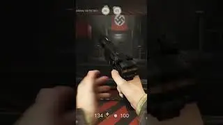 STEALTH?🥱😱😡🔥😂😂Wolfenstein 2:The New Colossus Difficulty DEATH INCARNATE! #shorts