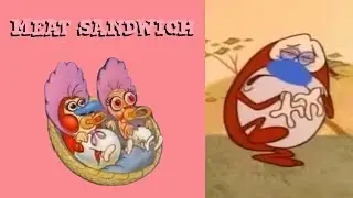 Meat Sandwich - Letters for Stimpy