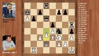 Mcshane vs Maroroa Jones - Round 4  - 2025 London Chess Classic