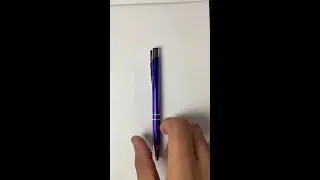 Purple  Dark Red Click Ball Pens  Smooth Writing Office Pens #shorts