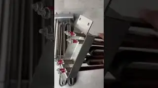 Flat heater for air heating. #tubularheater #airheating #flatheater #jmyheaters