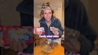 And do they even eat the candy? #candysalad #candy #nerdsrope #skit #pov
