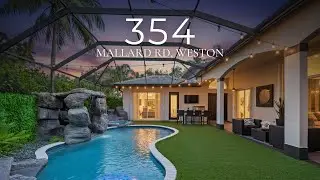 Tour This $1.7 Million Modern Estate in Weston, Florida | The Landings Luxury Home