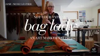 Artist Spotlight | Janie-Nicole Leather | Handcrafted Bags Made in Calgary