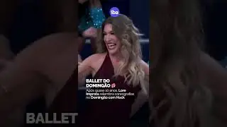 Ap&oacute;s quase 10 anos, Lore Improta relembra coreografias do Doming&atilde;o com Huck