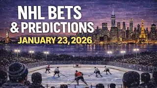 🏒NHL PICKS, BEST BETS, PROPS💰 1/23/26