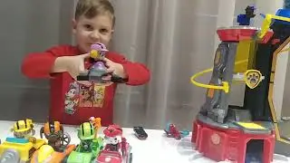Обзор команды щенячий патруль от Марка #pawpatrol #toys #MariMark