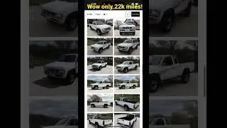 1994 Nissan Hardbody with only 22k miles on Bring a Trailer
