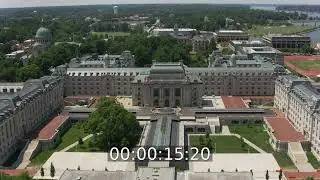 Campus- Geb&auml;ude der Universit&auml;t United States Naval Academy in Naval Academy in Maryland, USA