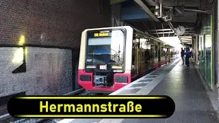 S-Bahn Station Hermannstra&szlig;e - Berlin 🇩🇪 - Walkthrough 🚶